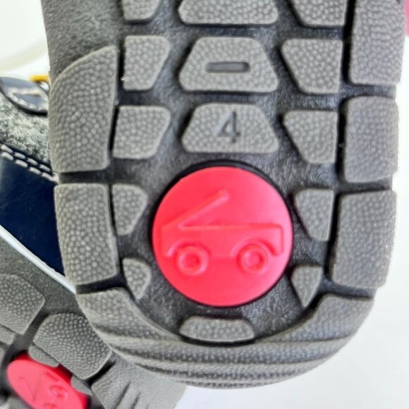 See Kai Run Sam Waterproof Boots size 4 in Navy & Gray - Picture 13 of 14